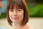 Mature woman smiling in nature